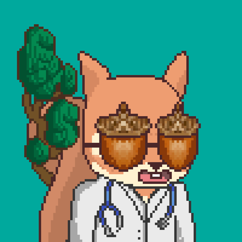 Pixel Squirrels #1096